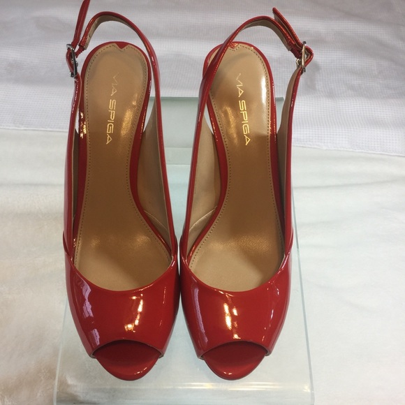 via spiga red heels